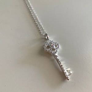 Diamond Key Necklace